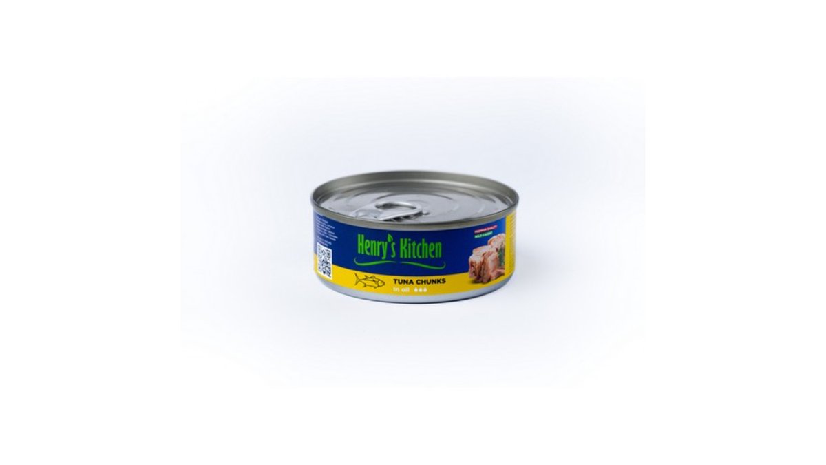 Henry's Kitchen Canned Fish tuna fillet in oil (140 g)