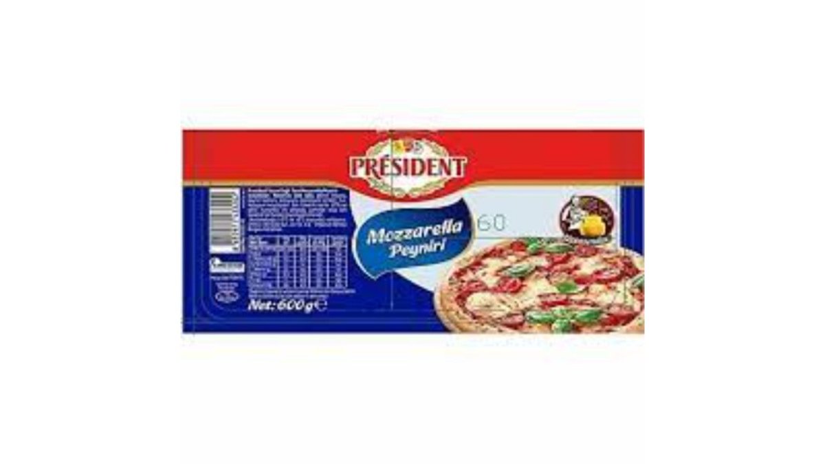 President Cheese mozzarella 21.7% (600 g)