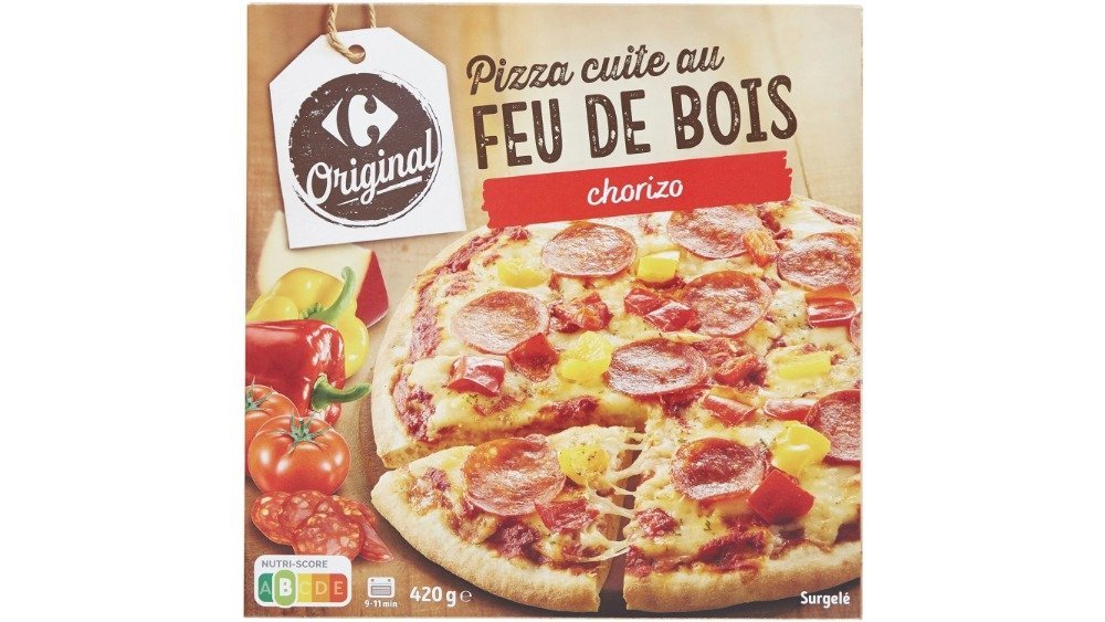 CRF Pizza Slices ჩორიზოთი და წიწაკით (420 გ)