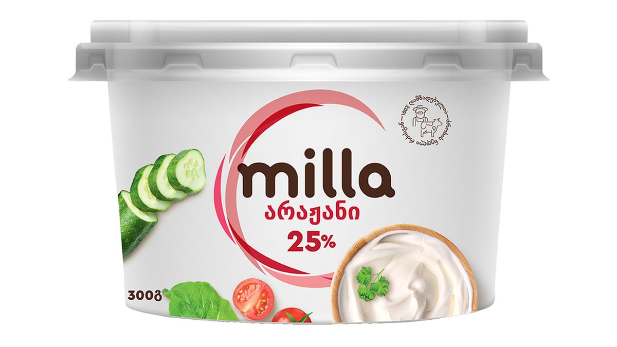 Сметана 25% (300 gr)