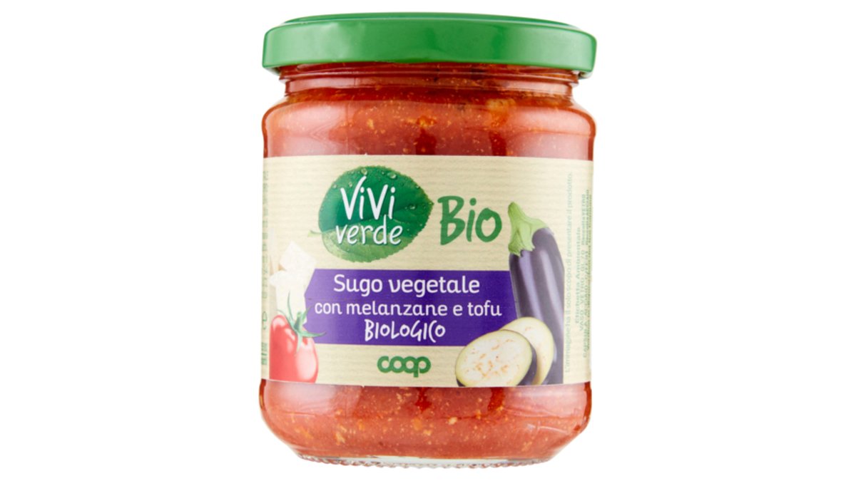 COOP sauce Vegan Sauce with Tofu and Eggplant (190 g)