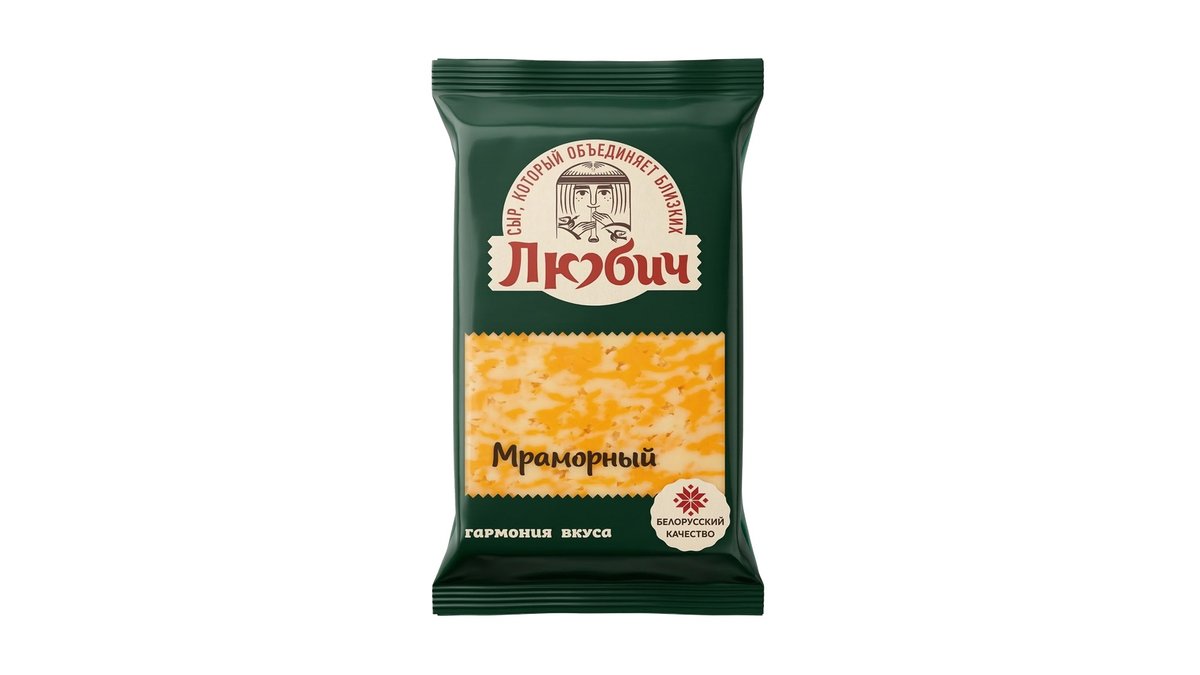 Глубокое Сыр мраморный 45% (200 г)