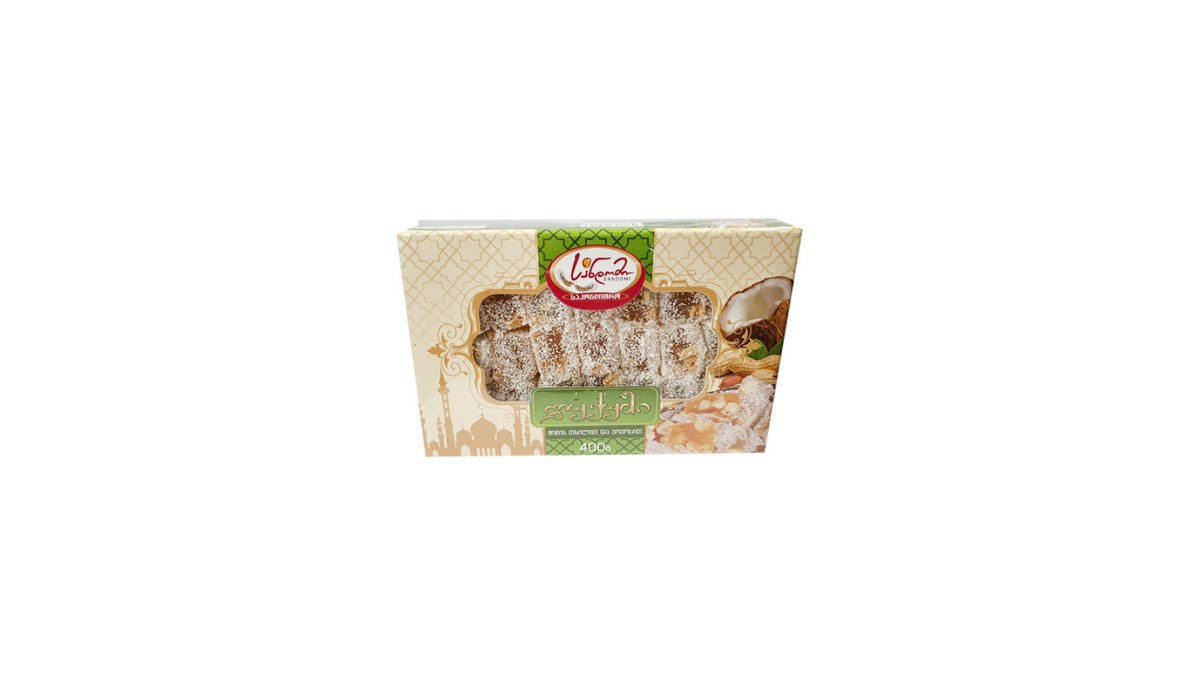 Sandomi Candy Turkish delight with thin slices (400 g)
