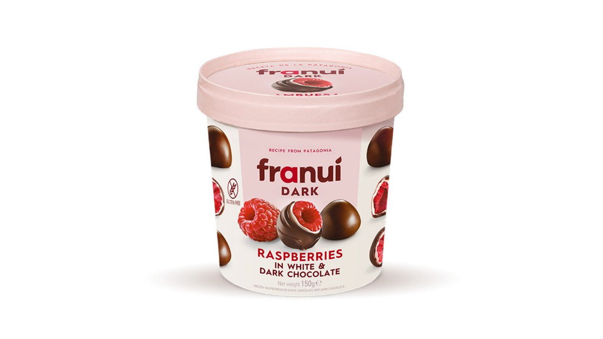 Franui Ice Cream Fresh Raspberries