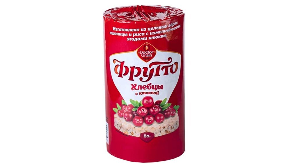 Khlebtsi პური Red Cranberries (80 g)