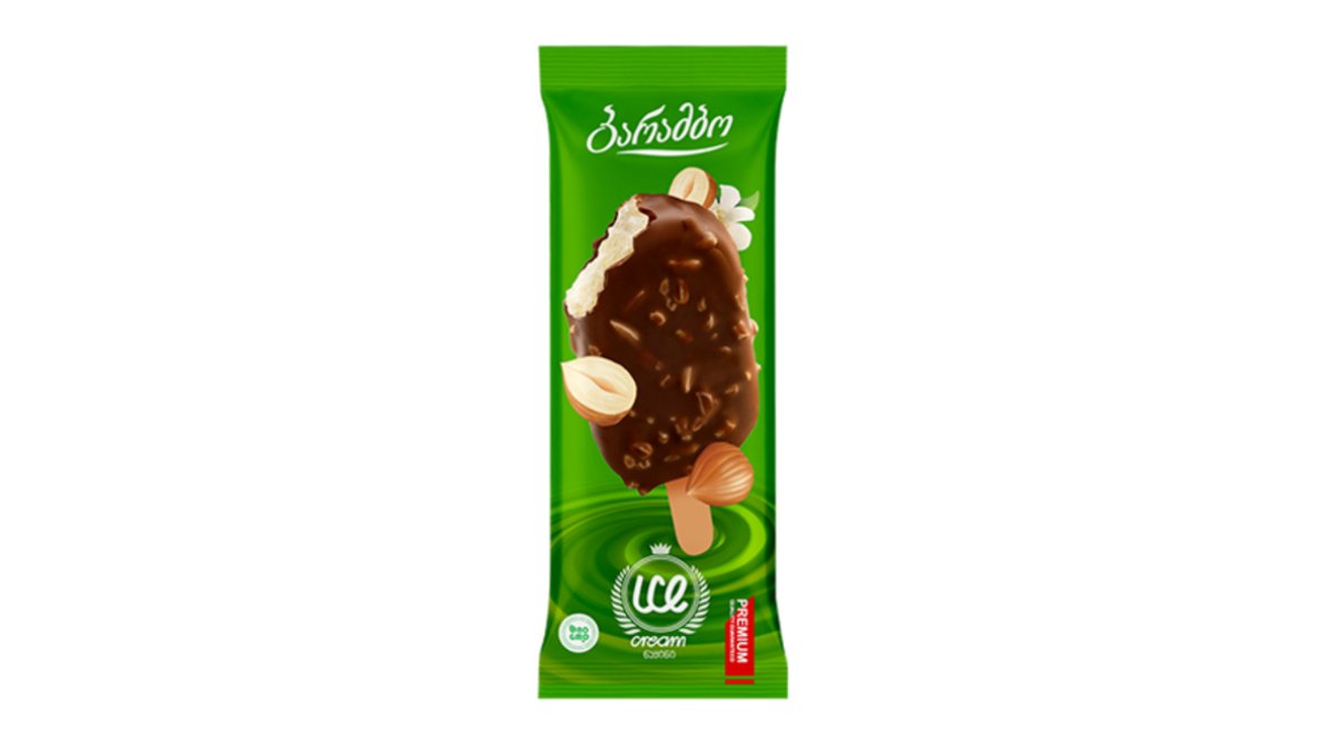 Eskimo Ice Cream premium / vanilla, nuts (110 ml)