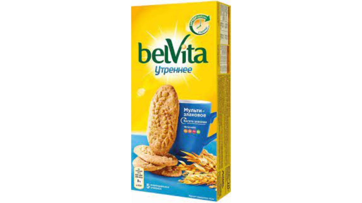 Belvita კუჭა ნამცხვარი მარცვლოვანი (225 g)