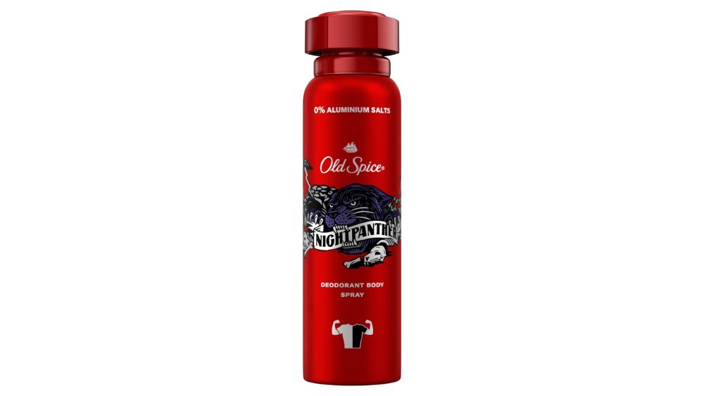 Old Spice აეროზოლი სხეულის სპრეი Nightpanther (150 ml)