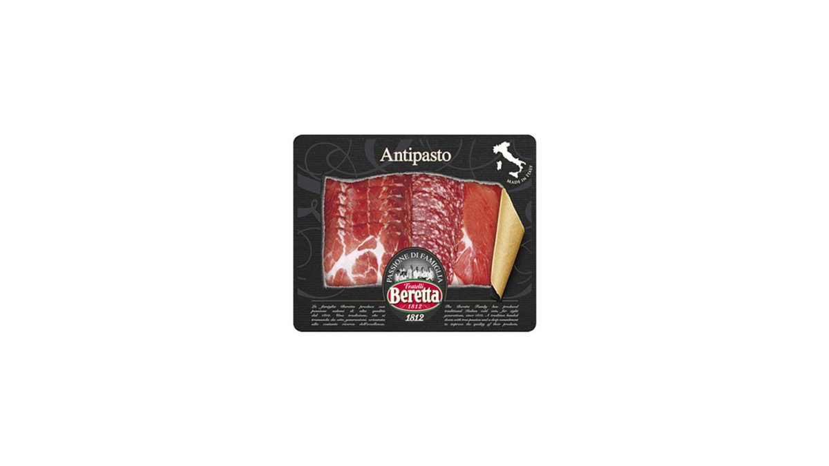 BERETTA Cured Meat დაჭრილი ძეხვეულის მიქსი (120 g)