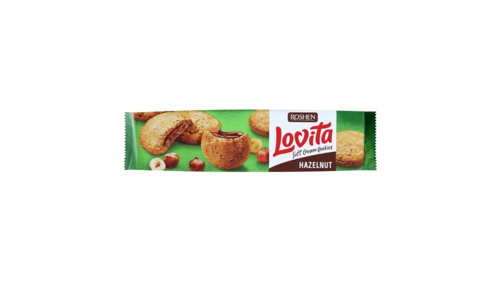 Lovita печенье with nuts (127 g)