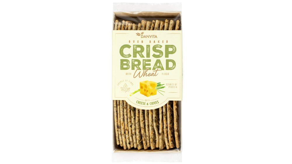 Danvita Crispy Bread with Cheese and Garlic (130 g)