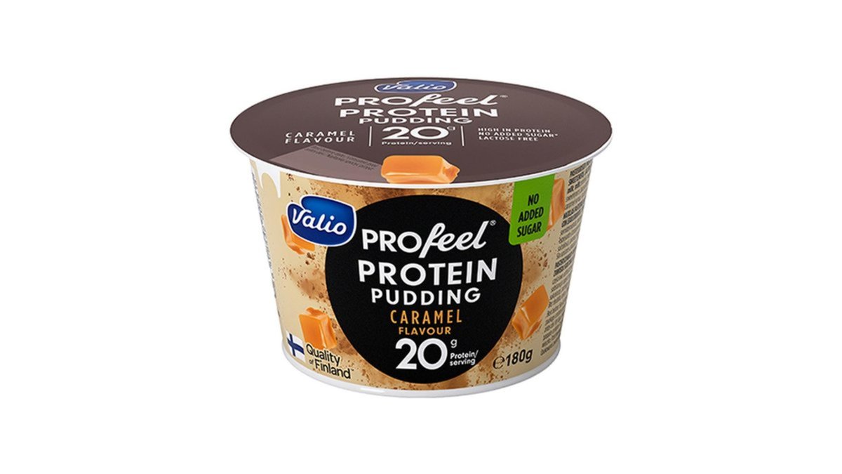 Valio Protein Pudding caramel sugar-free lactose-free