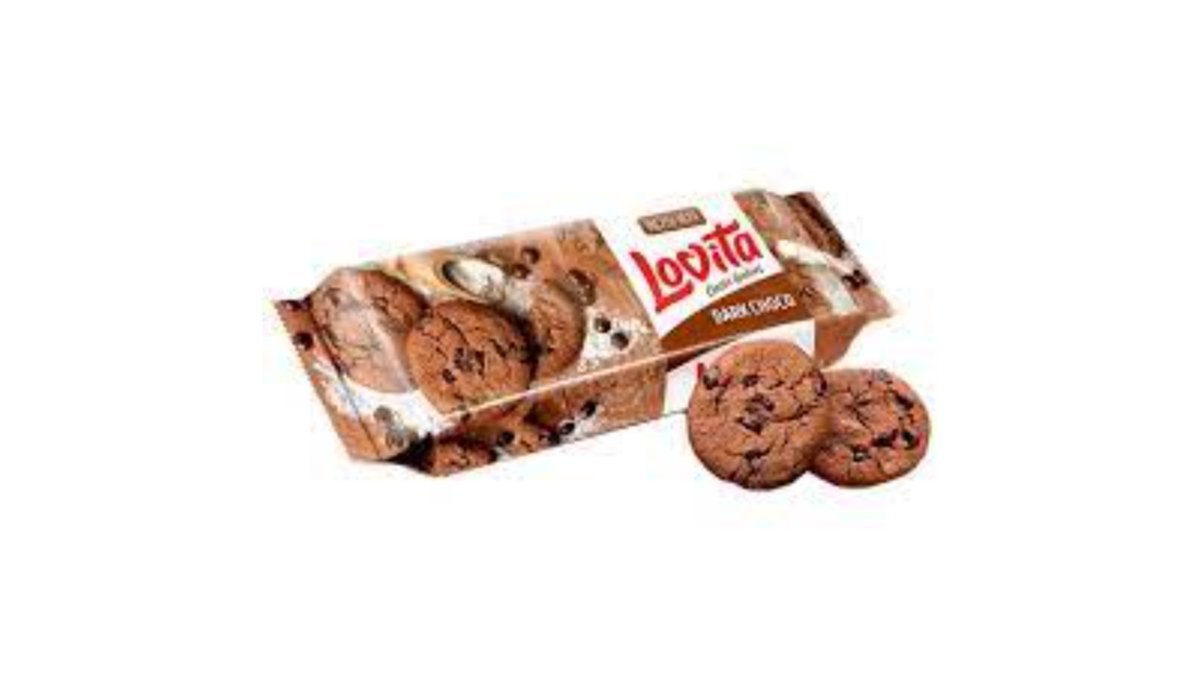 Lovita ქუქიები Grass-fed cookies with cocoa nibs (150 g)