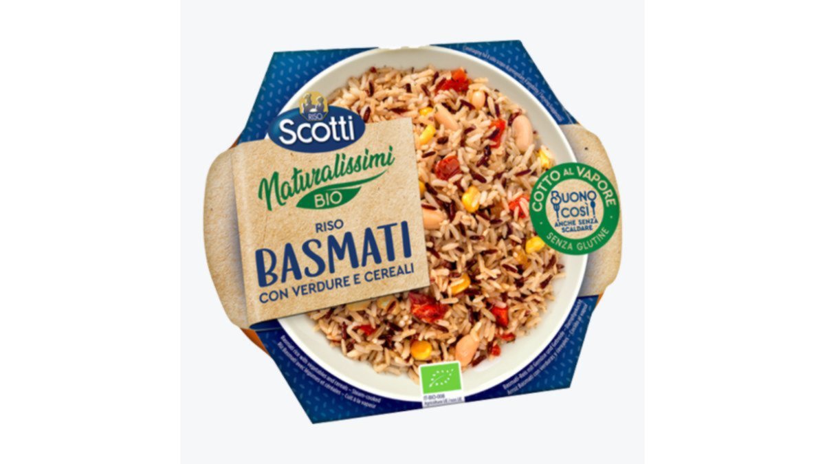 RISO SCOTTI Basmati Rice Basmati with vegetables (180 g)