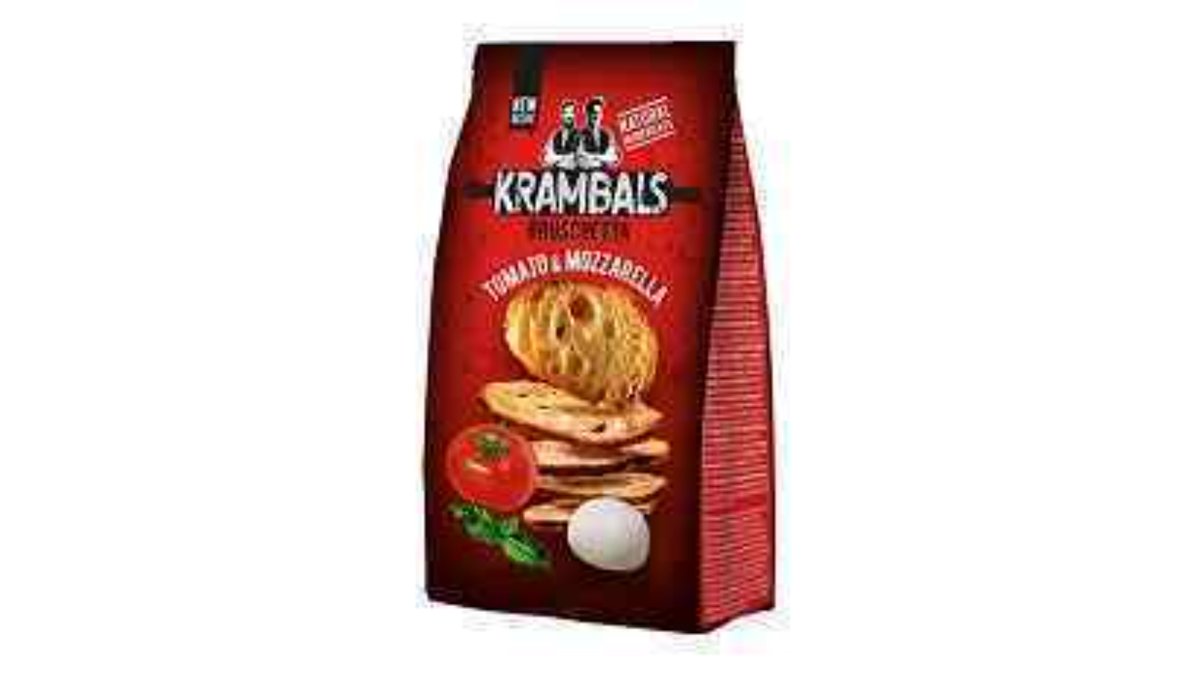 Krambals crackers Mozzarella and tomato bruschetta (70 g)