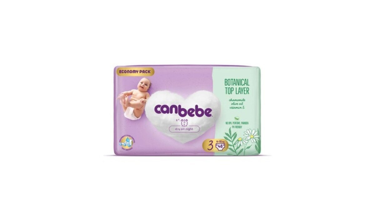 Kanbebe Diapers TOP #3 (48 pcs)