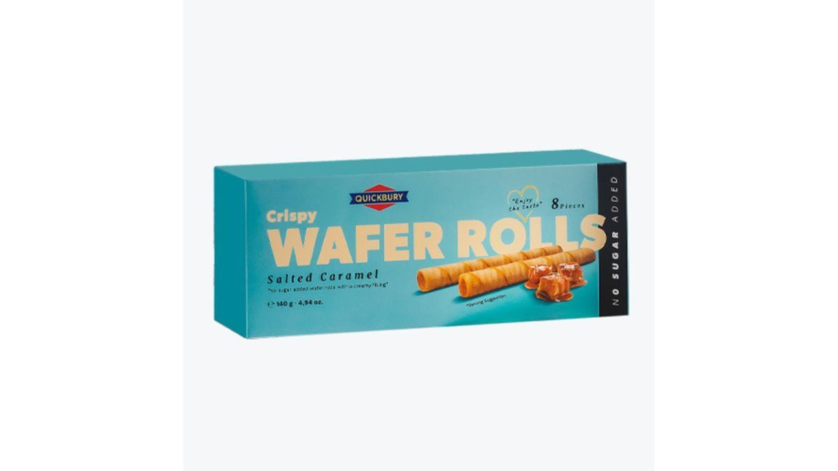 QUICK BURY Waffle salted caramel (140 g)