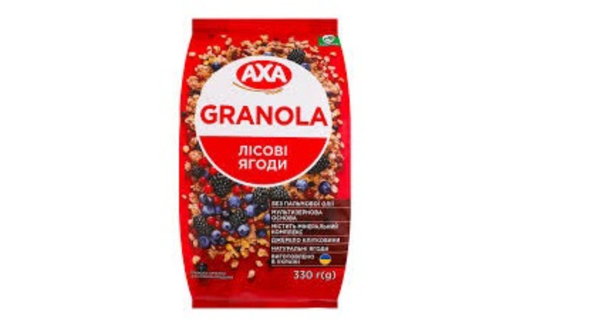 აქსა Breakfast Cereal Mix Honey with Berries (330 გრ)