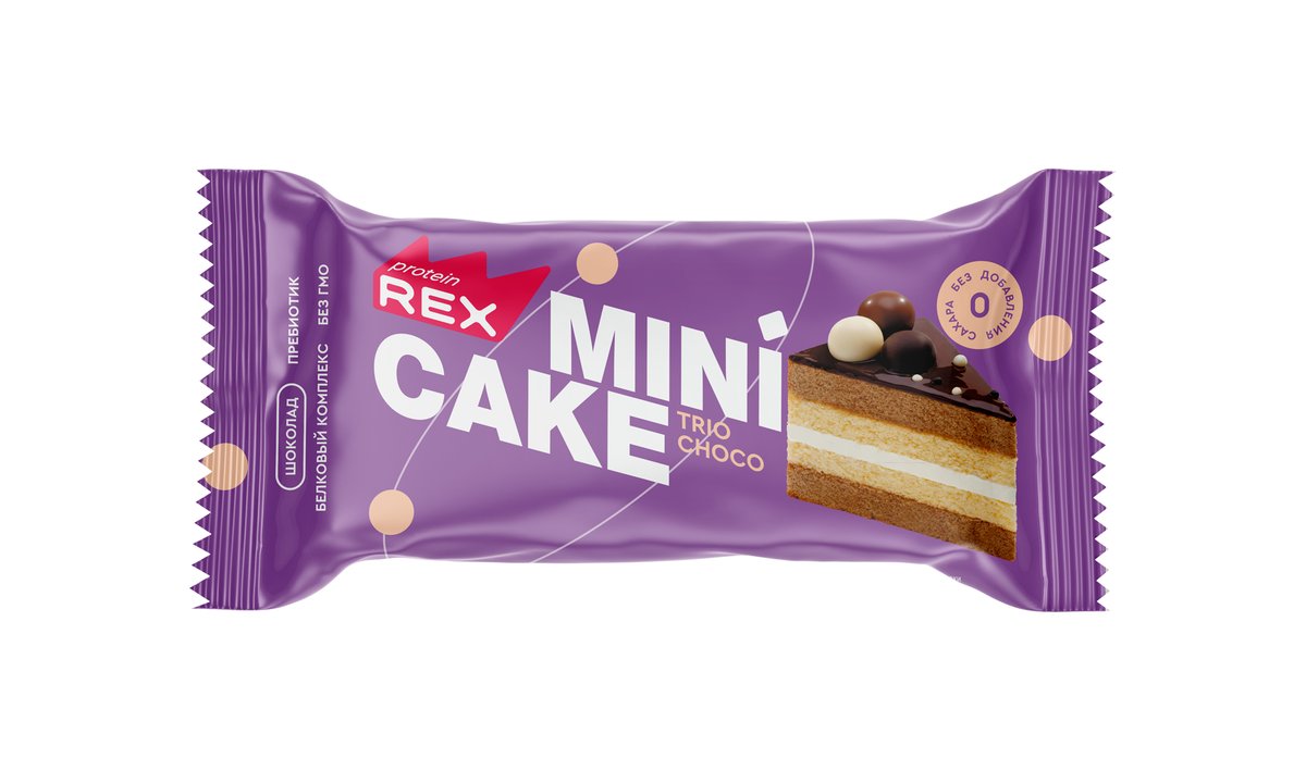REX Protein Bar სამი შოკოლადით (40 გ)