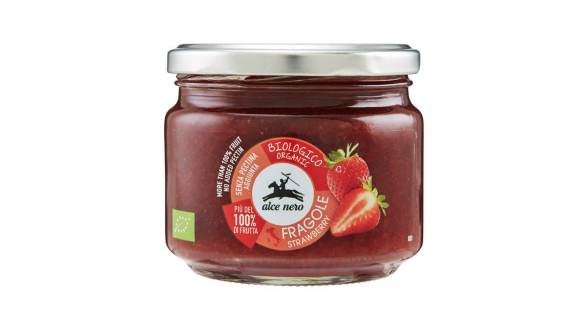 Alce Nero Strawberry Jam Organic Strawberry (270 gr)