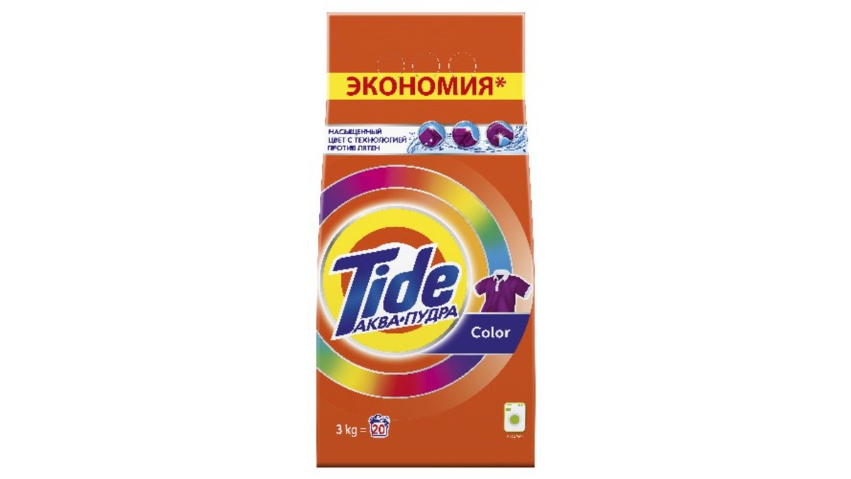Tide Laundry Detergent Colored (3 kg)