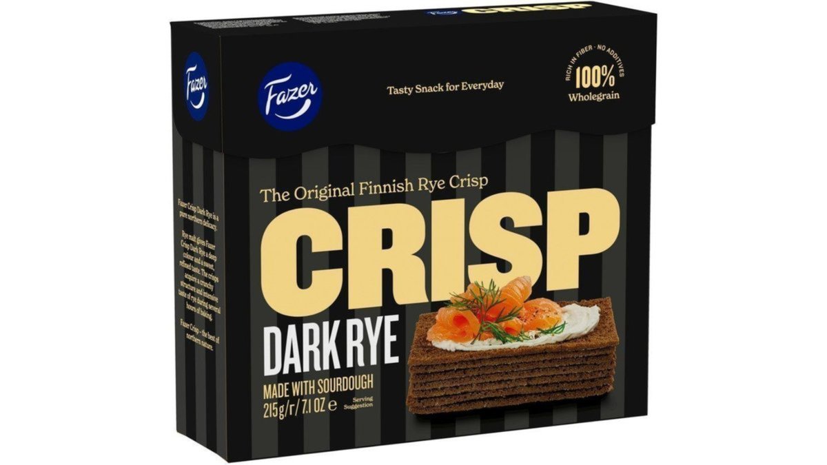 Crispy Bread dark rye (215 g)