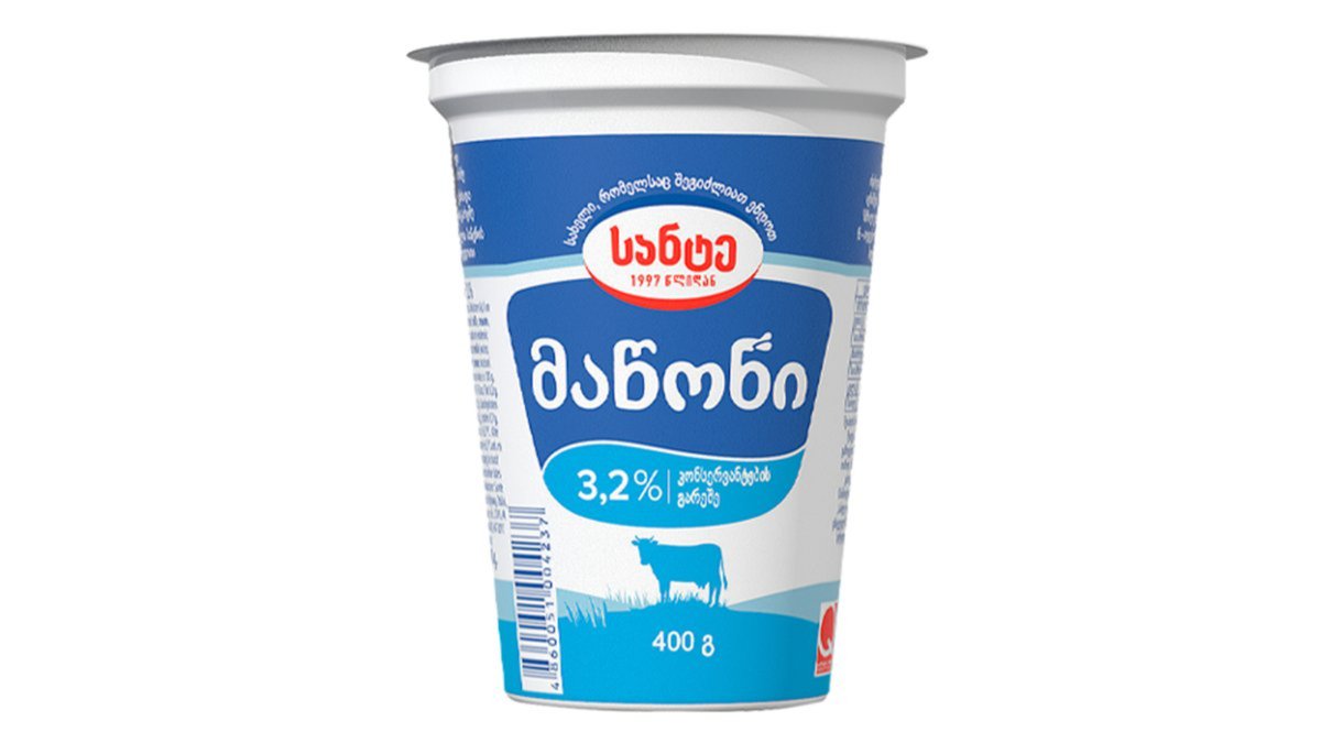 Sante სმეტანა 3.2% (400 g)