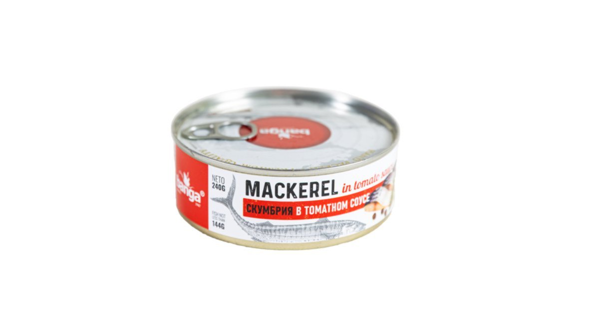 Banga Canned Fish Atlantic mackerel in tomato