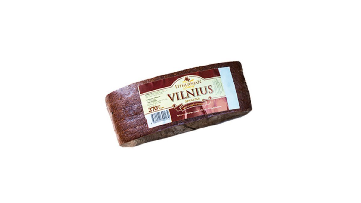 Vilnius Хлеб შავი დაჭრილი (375 გრ)