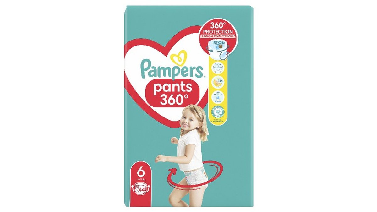 Pampers Diapers Size 6 (44 pcs)