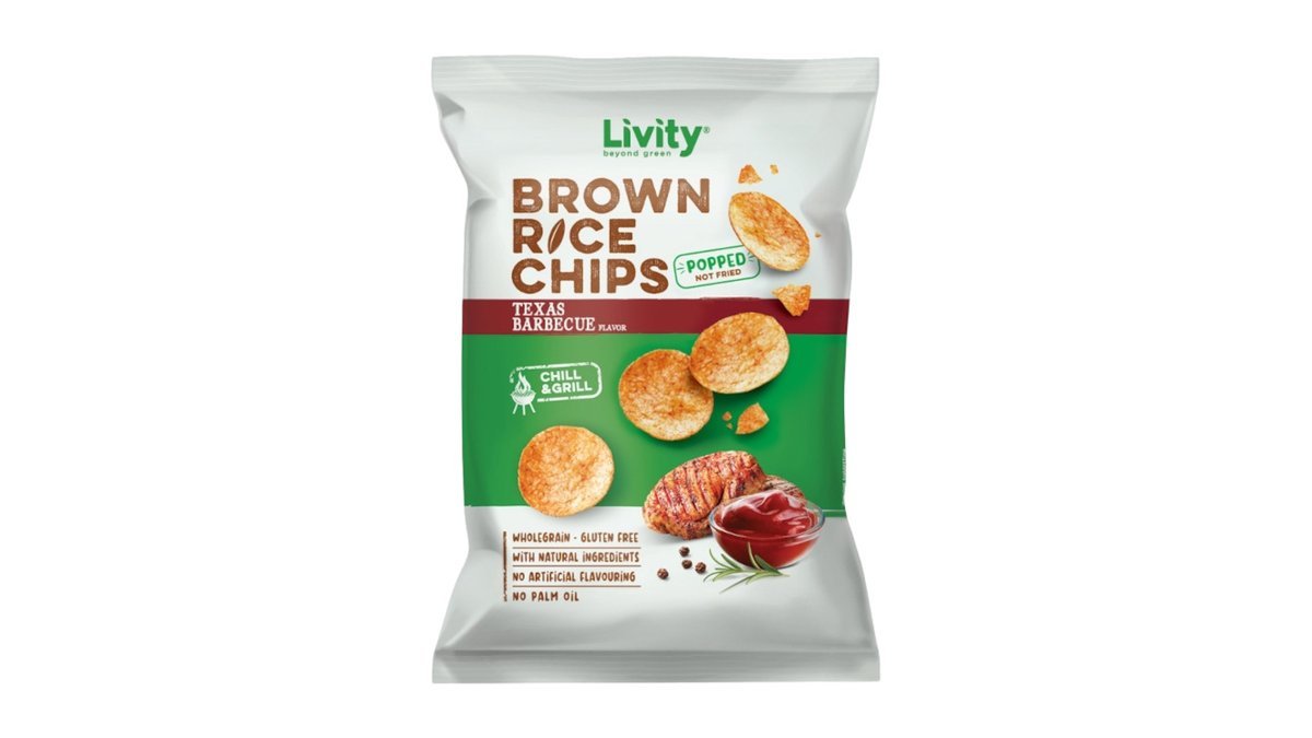 Livity chips Texas Barbecue (60 g)