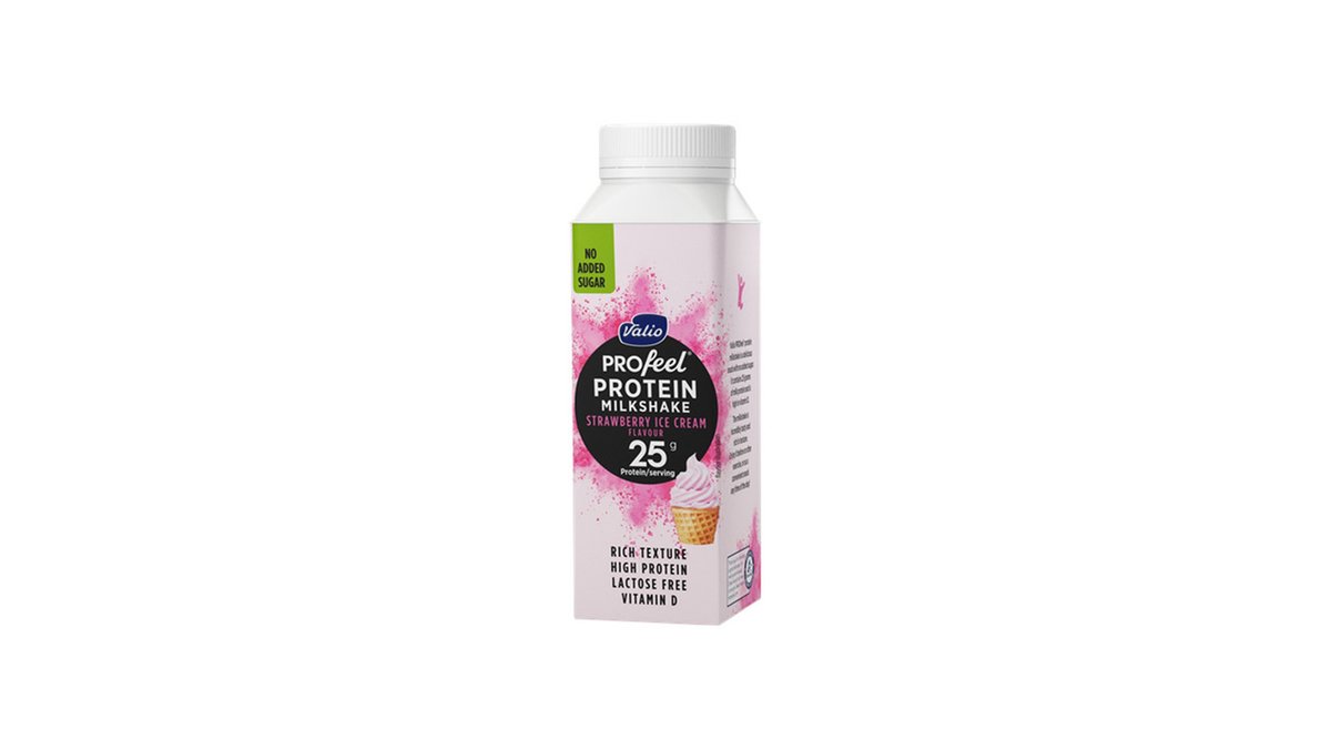 VALIO Протеиновый коктейль strawberry sugar-free (250 ml)