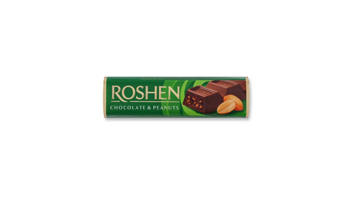ROSHEN Chocolate მიწისთხილით (38 g)