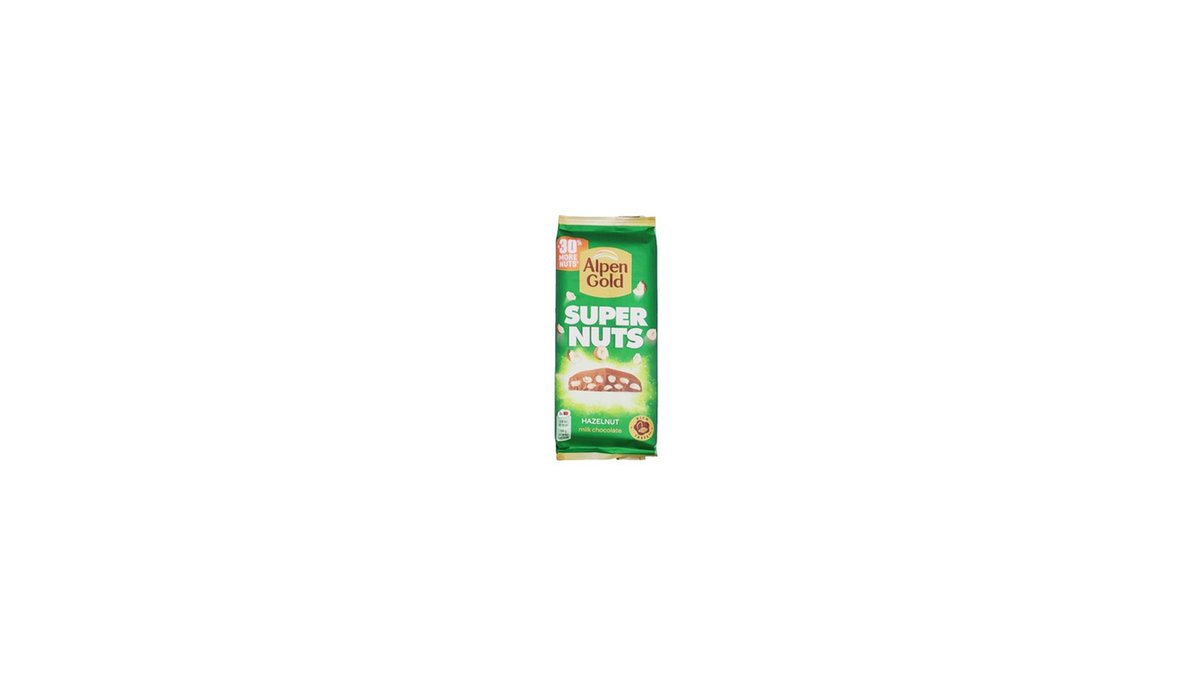 Alpen Gold SUPER NUTS with milk chocolate 120g/7622202315015