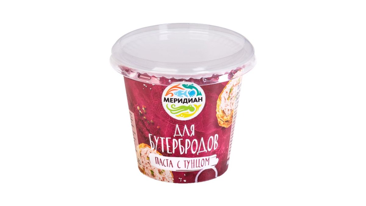 Meridian თევზი თინუსით (140 g)