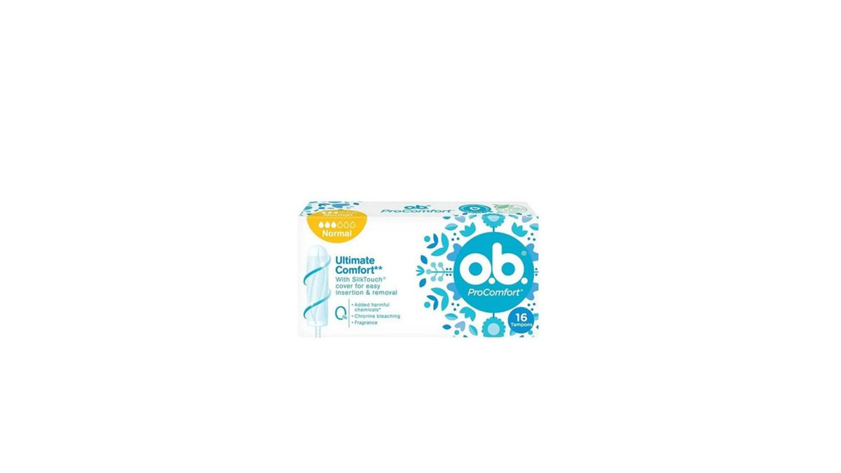 O.B. Tampons პროკომფორტი ნორმალი (16 pcs)
