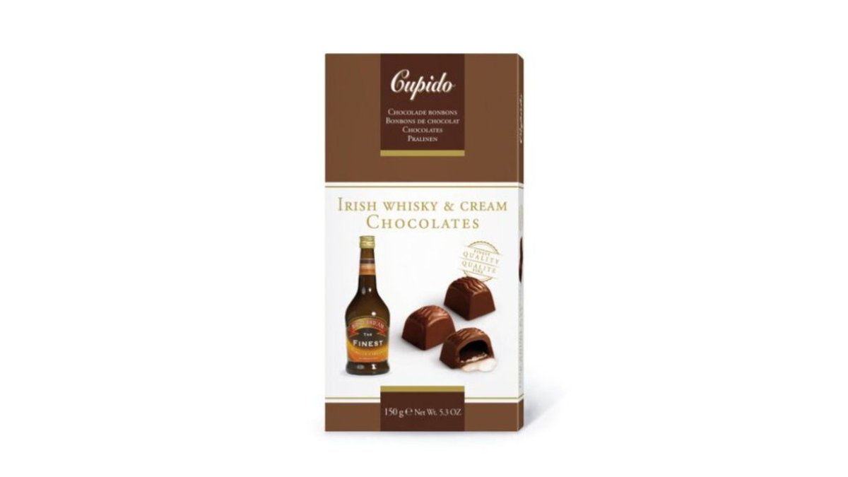 Gupido Chocolate chocolate with whiskey and cream (150 g)