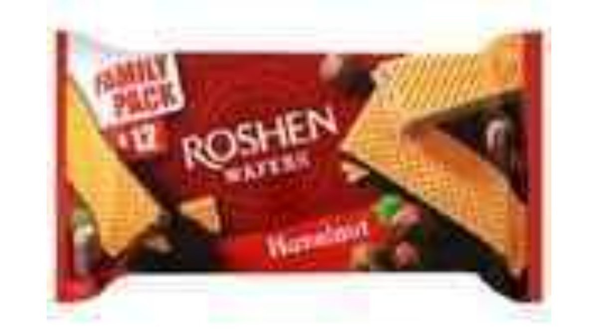 Roshen Waffle with nuts (216 gr)