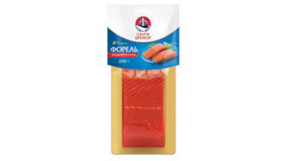 SANTA BREMOR рыба Smoked trout fillet (200 გრ)