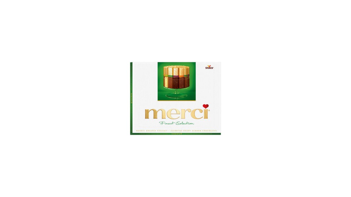 MERCI Chocolate with Almonds (250 g)