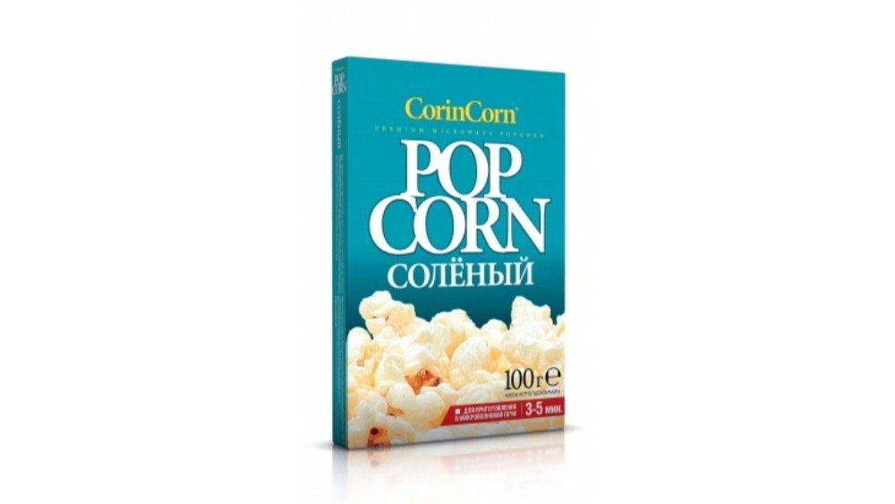 CorinCorn პოპკორნი salted (100 g)
