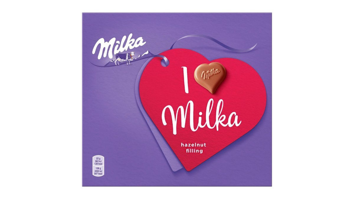 Milka Chocolate Hazelnut Filling (110 g)