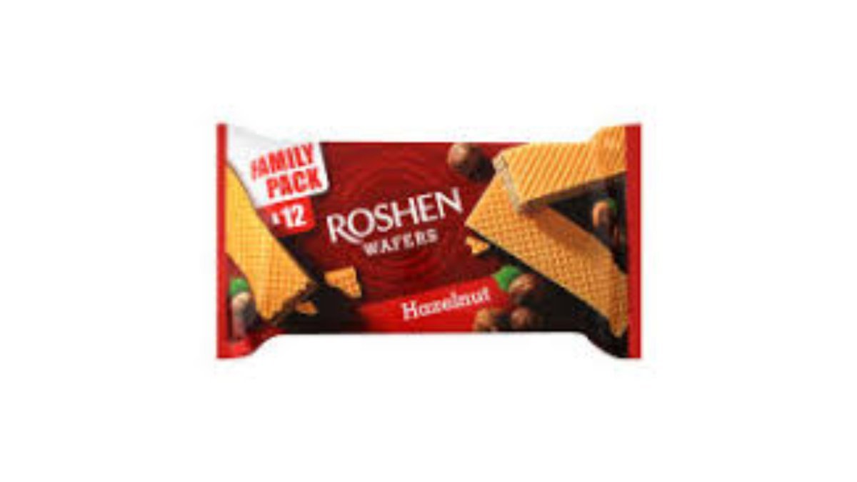 Roshen Waffle with nuts (216 g)
