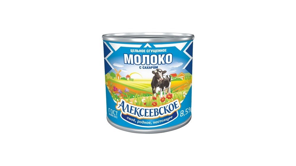 Aleksevskoye Condensed Milk 8.5% (380 g)