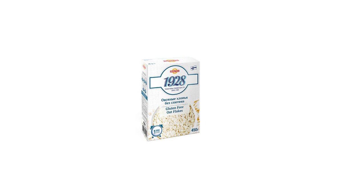 Безглютеновые овсяные хлопья Gluten-free (450 g)
