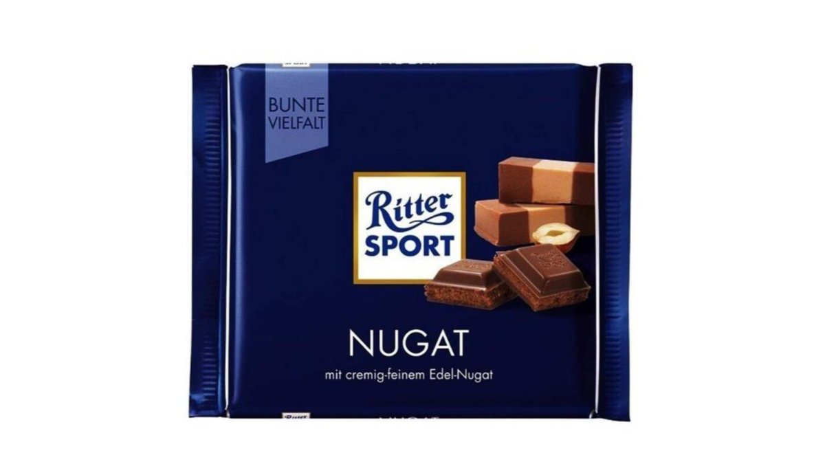 Ritter Sport Chocolate with Nougat