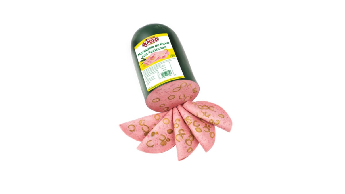 Elpozo Копченое мясо Turkey mortadella with olives (3 kg)