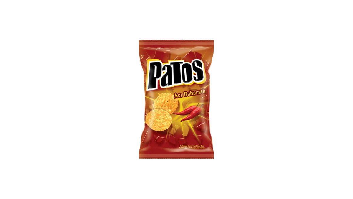 PATOS კრეკერები Spicy (61 g)