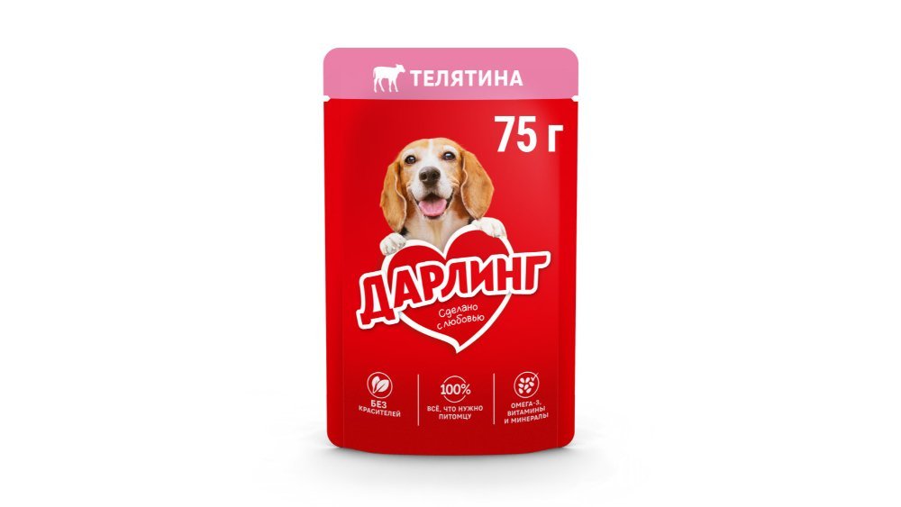 Darling Pet Food veal meat (75 g)