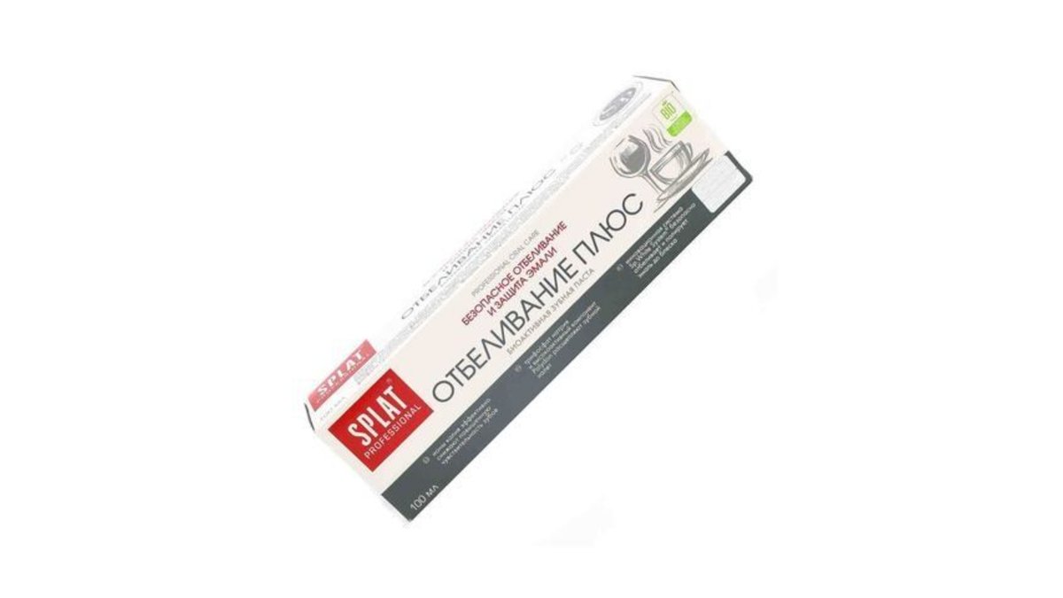 სპლატი Toothpaste ვაით პლუსი (100 ml)